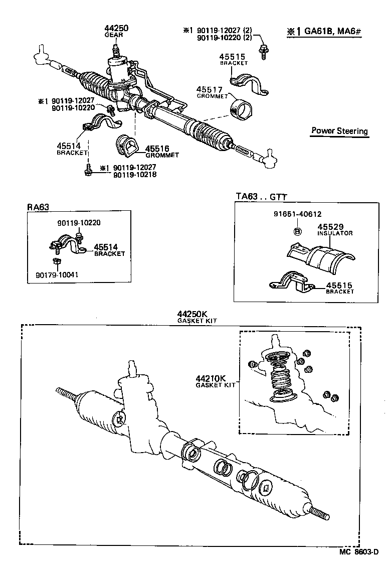 44210-14040 VALVE ASSY, POWER STEERING CONTROL product image