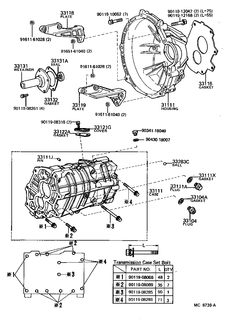 33118-14031 PLATE, STIFFENER, RH(MTM) product image