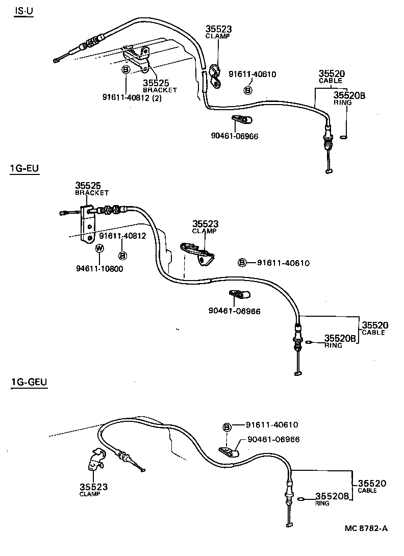 35520-30040 CABLE ASSY, THROTTLE product image