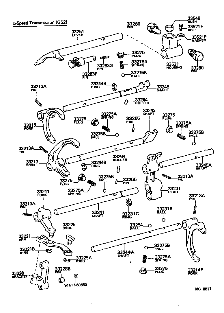 90331-14003 PLUG, EXPANSION OR TIGHT(FOR TRANSMISSION CASE COVER) product image
