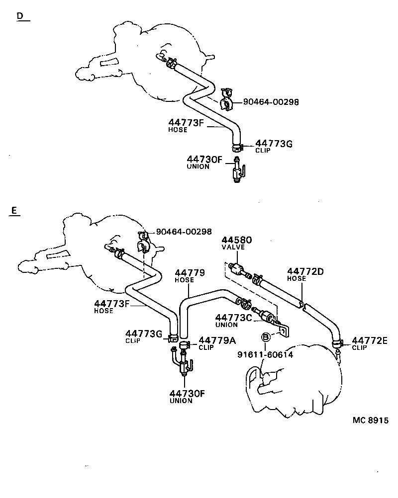 44610-40070 BOOSTER ASSY, BRAKE product image