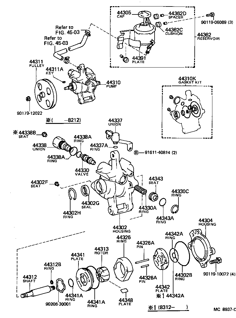 44320-14130 PUMP ASSY, VANE product image
