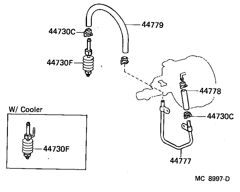 44610-60230 BOOSTER ASSY, BRAKE product image