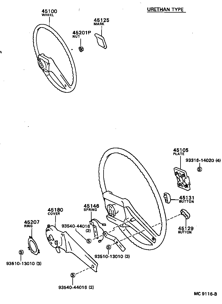 45105-32010 PLATE SUB-ASSY, HORN BUTTON CONTACT, NO.1 product image