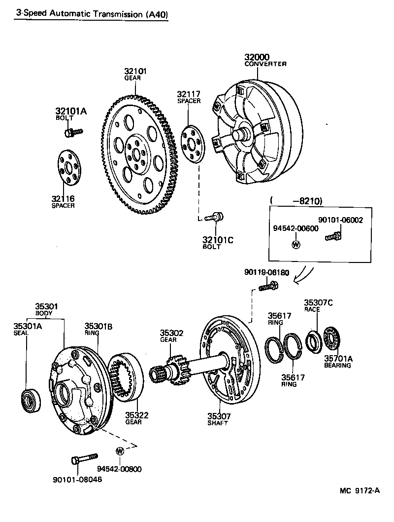 32000-27010 CONVERTER ASSY, TORQUE product image