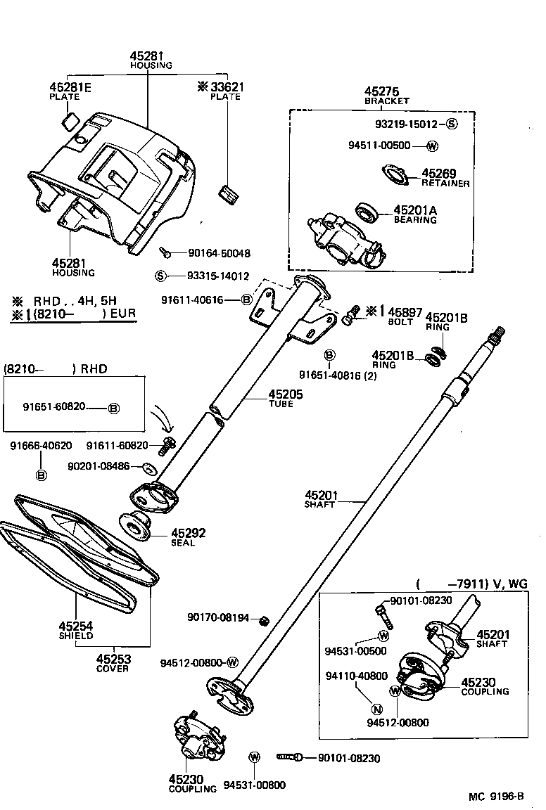 33621-36020 PLATE, CONTROL LEVER CAUTION product image