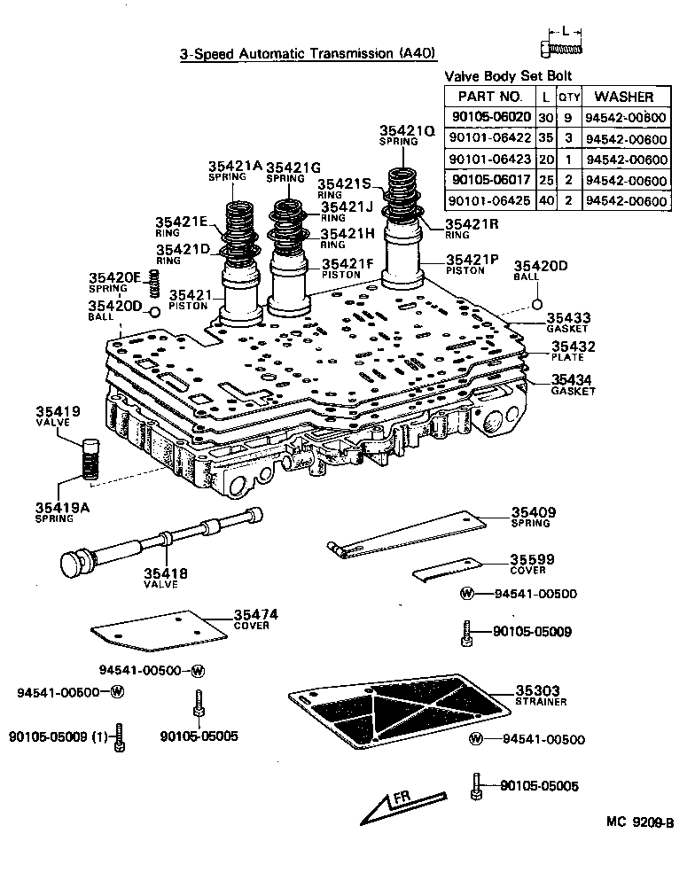 35408-22020 PLUG, DOWN SHIFT product image