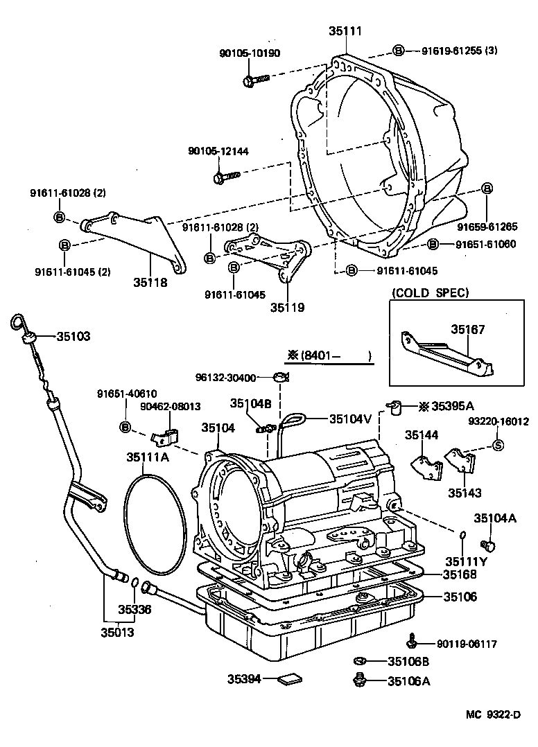 35103-26030 GAGE SUB-ASSY, TRANSMISSION OIL LEVEL product image