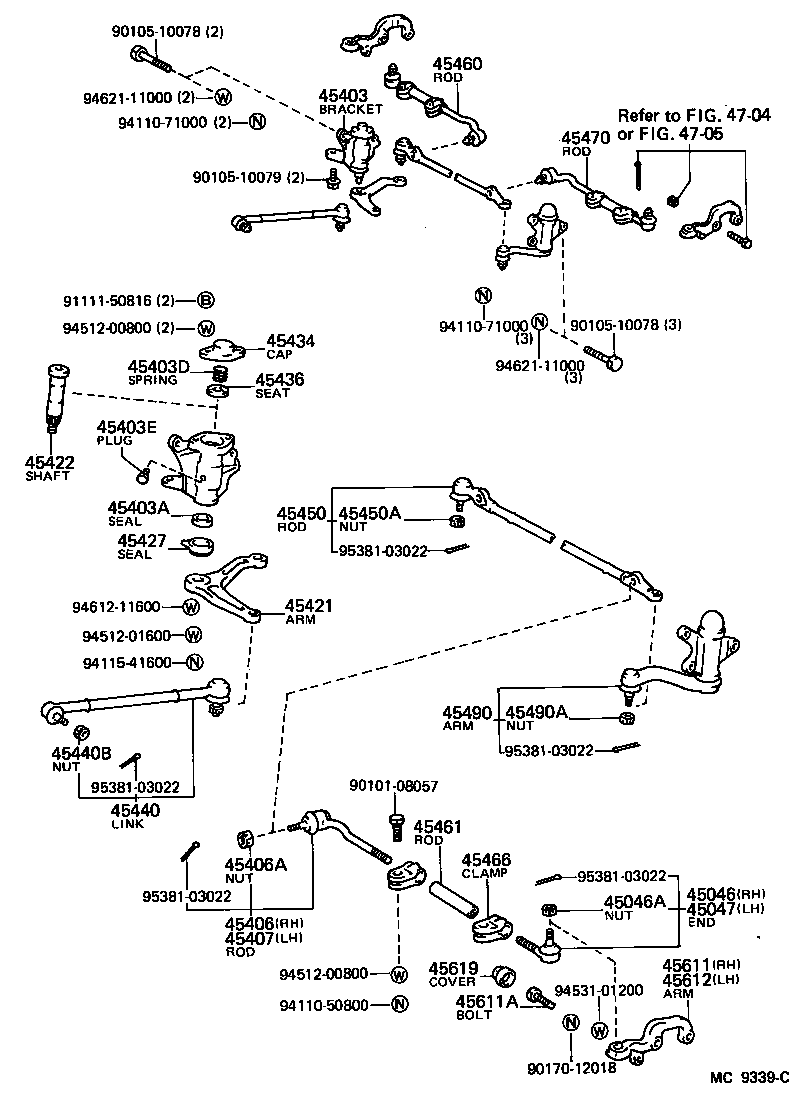04044-26010 WARM KIT, POWER STEERING product image