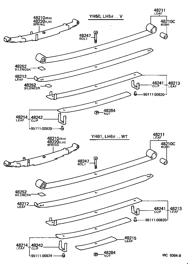 48046-26060 SEAT SUB-ASSY, SPRING U BOLT, RH product image