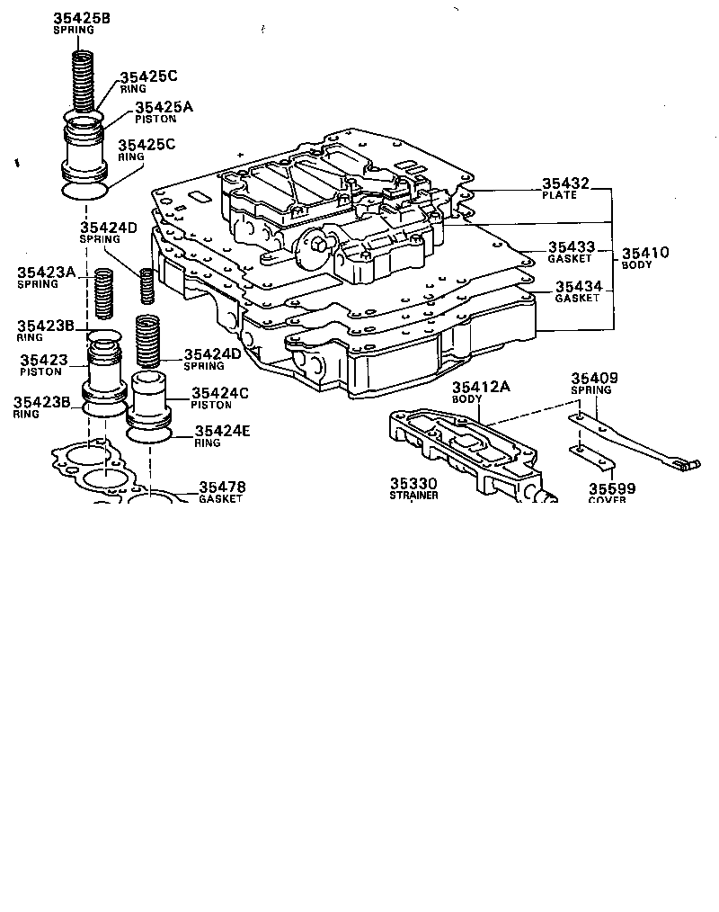 35410-20140 BODY ASSY, TRANSMISSION VALVE product image