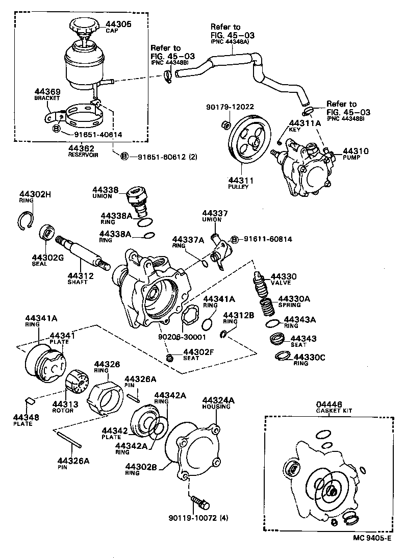 44320-20052 PUMP ASSY, VANE product image