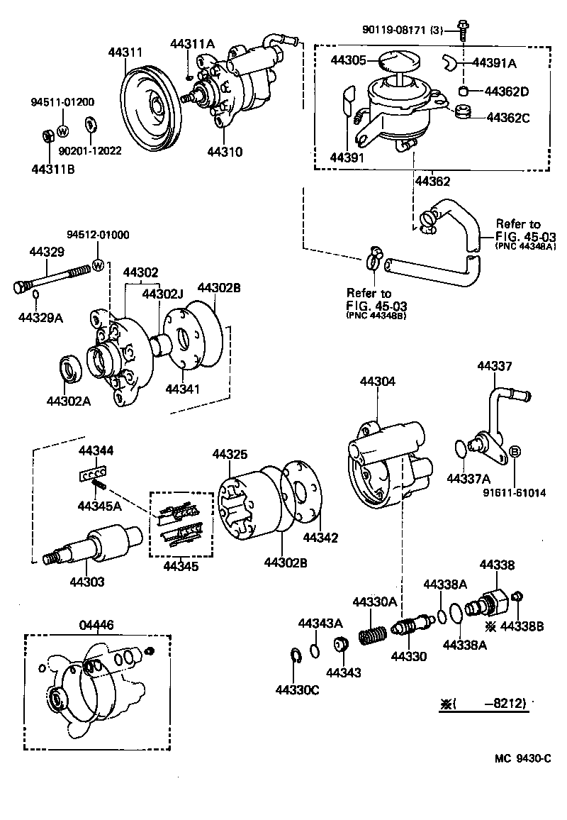 44320-26010 PUMP ASSY, VANE product image