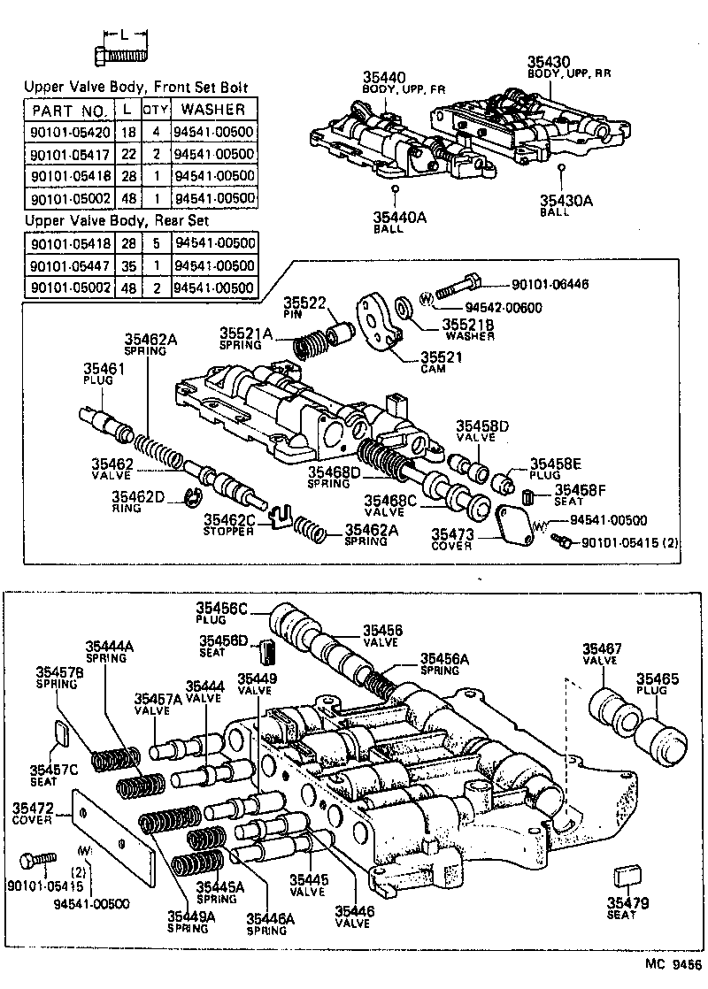 35420-26110 BODY ASSY, LOWER VALVE product image