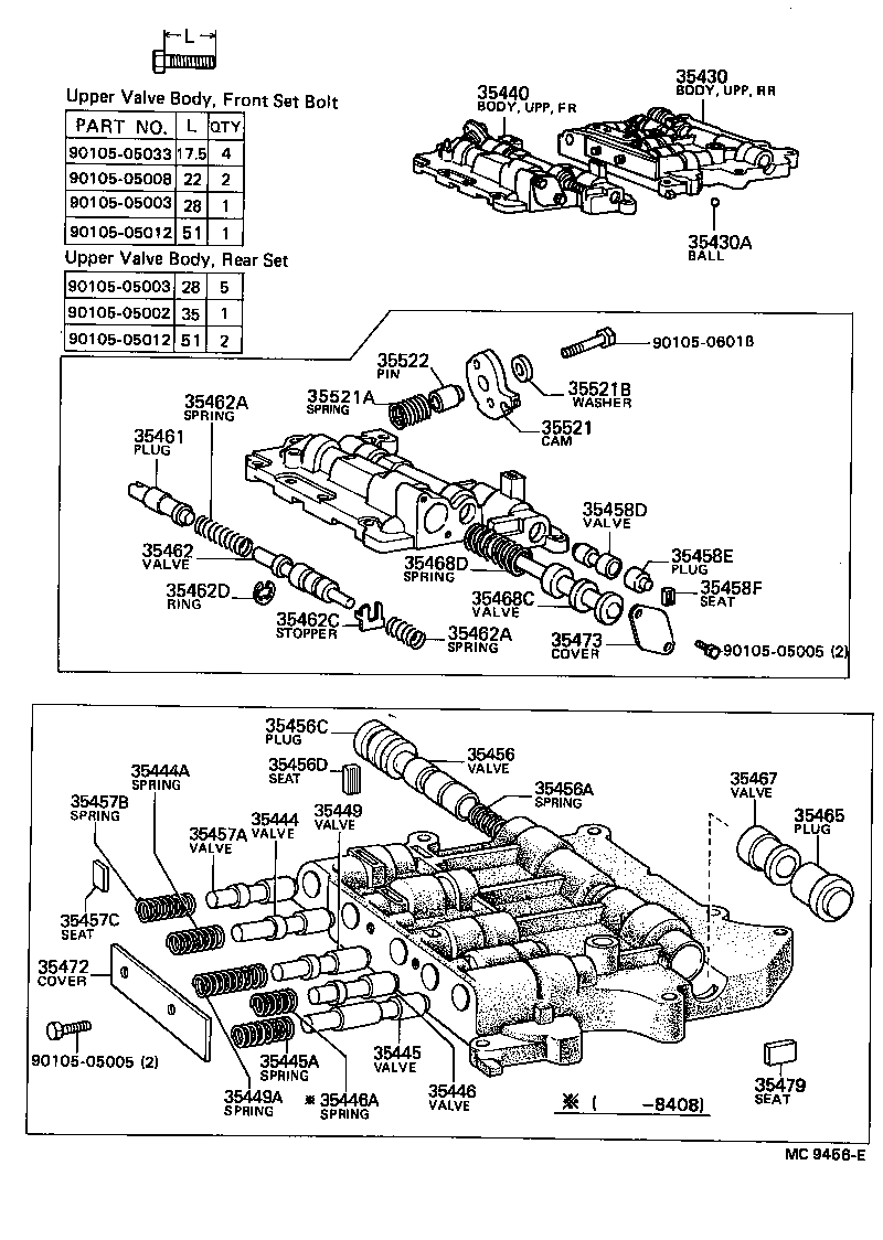 90501-27010 SPRING, COMPRESSION (FOR ACCUMULATOR PISTON NO.2) product image