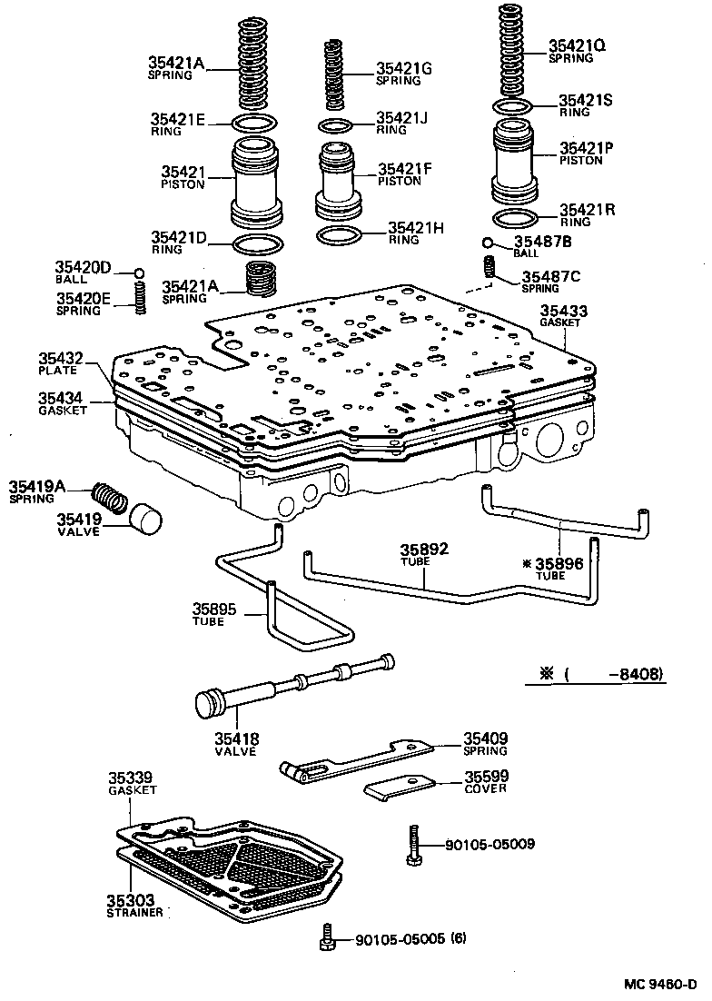 35420-28040 BODY ASSY, LOWER VALVE product image