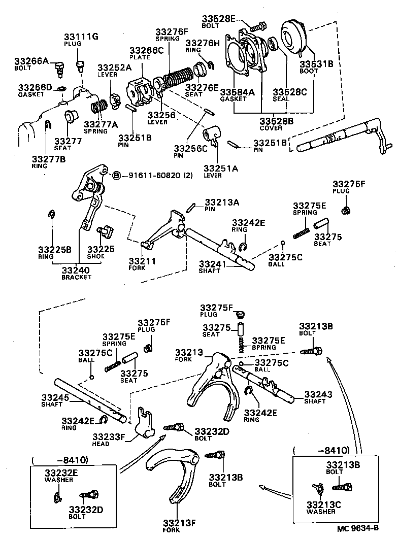33210-32010 FORK, 1ST & 2ND SHIFT product image