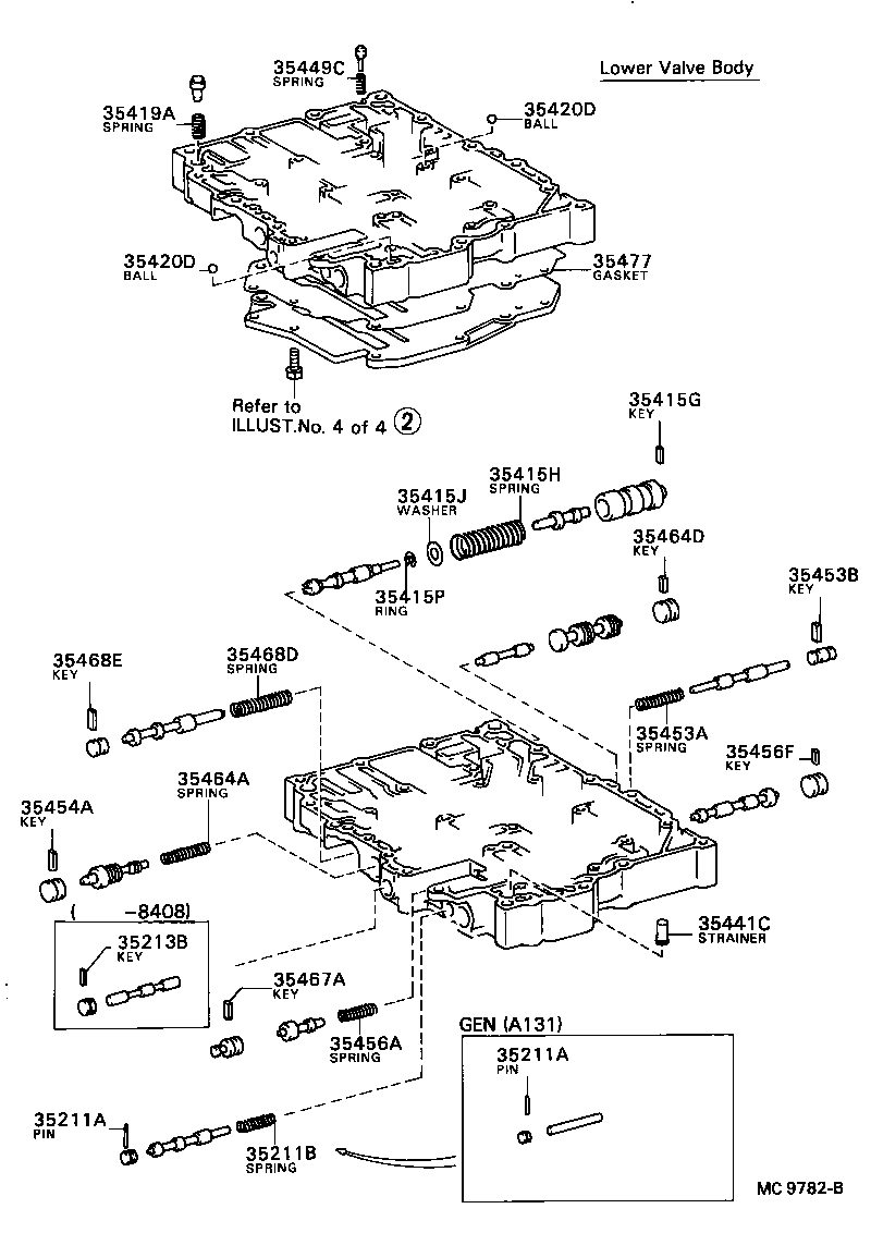35554-12010 ROD, MANUAL VALVE CONNECTING product image