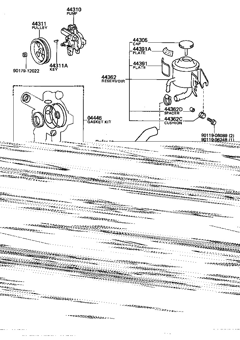 44320-14080 PUMP ASSY, VANE product image