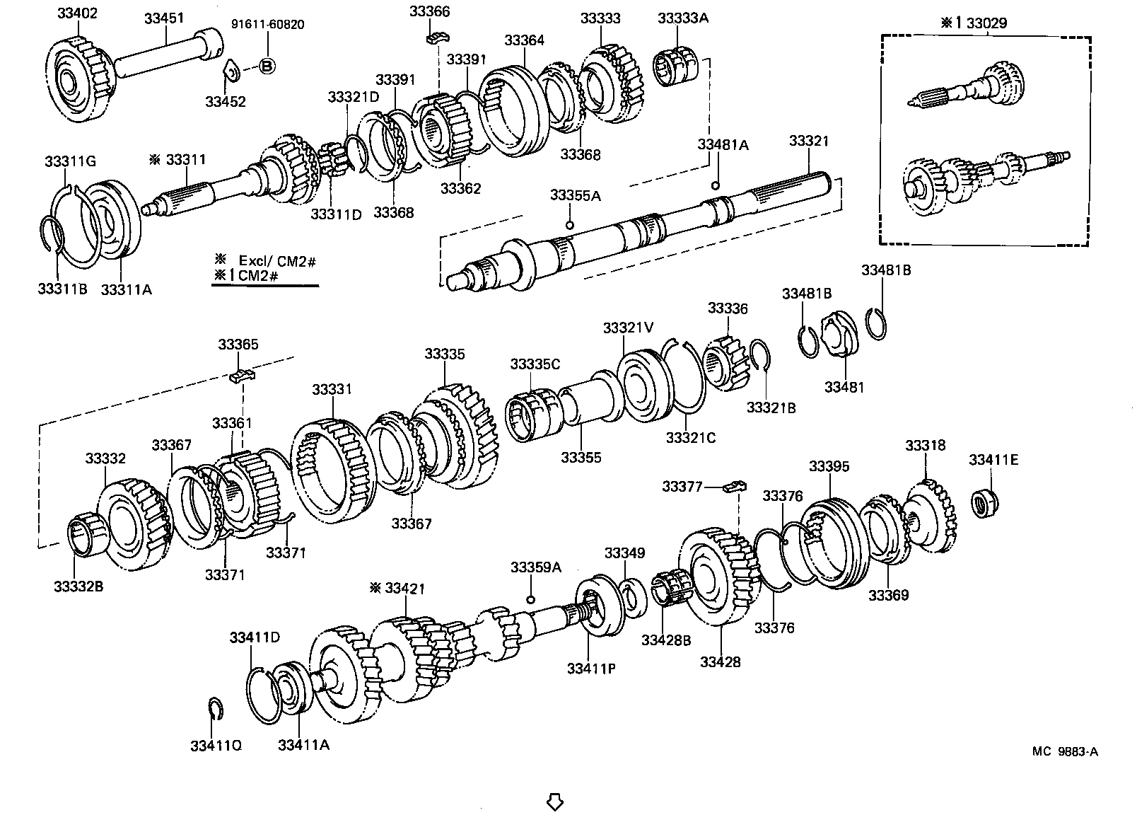 33421-35080 GEAR, COUNTER product image