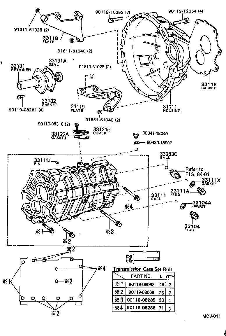 31111-12060 HOUSING, CLUTCH product image