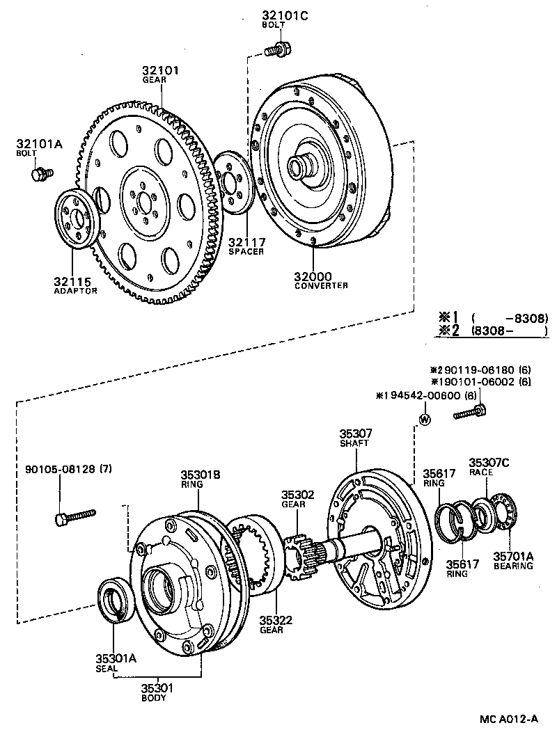 32000-20111 CONVERTER ASSY, TORQUE product image