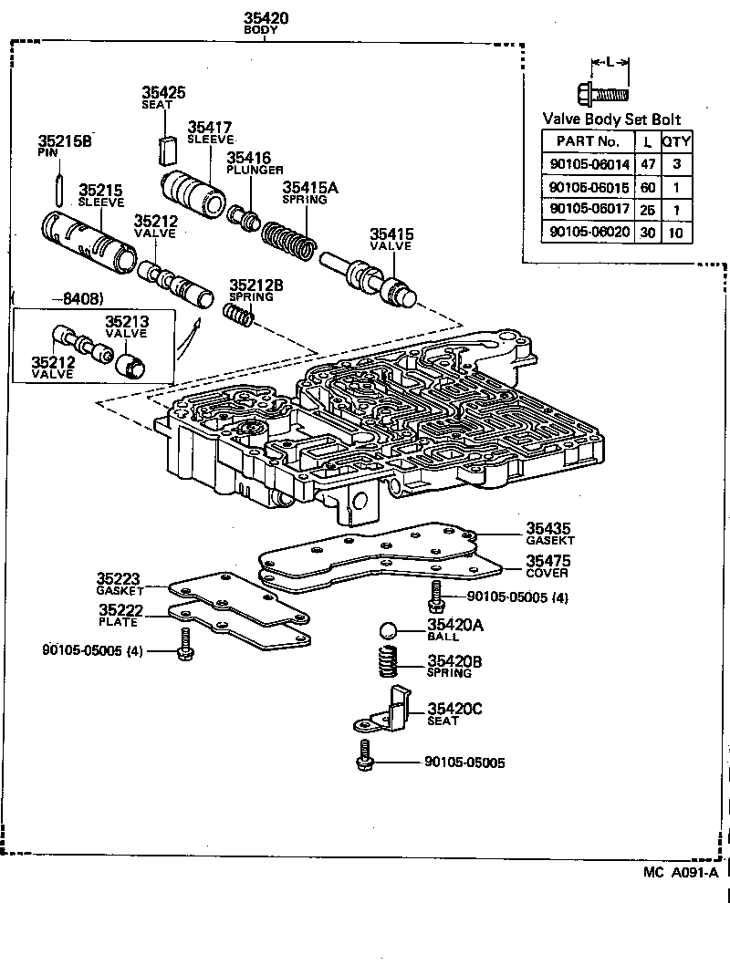 90501-18062 SPRING, COMPRESSION (FOR ACCUMULATOR PISTON NO.2) product image