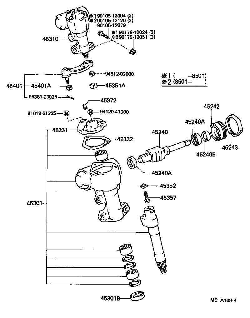 44170-30030 VALVE ASSY, SOLENOID(FOR POWER STEERING) product image