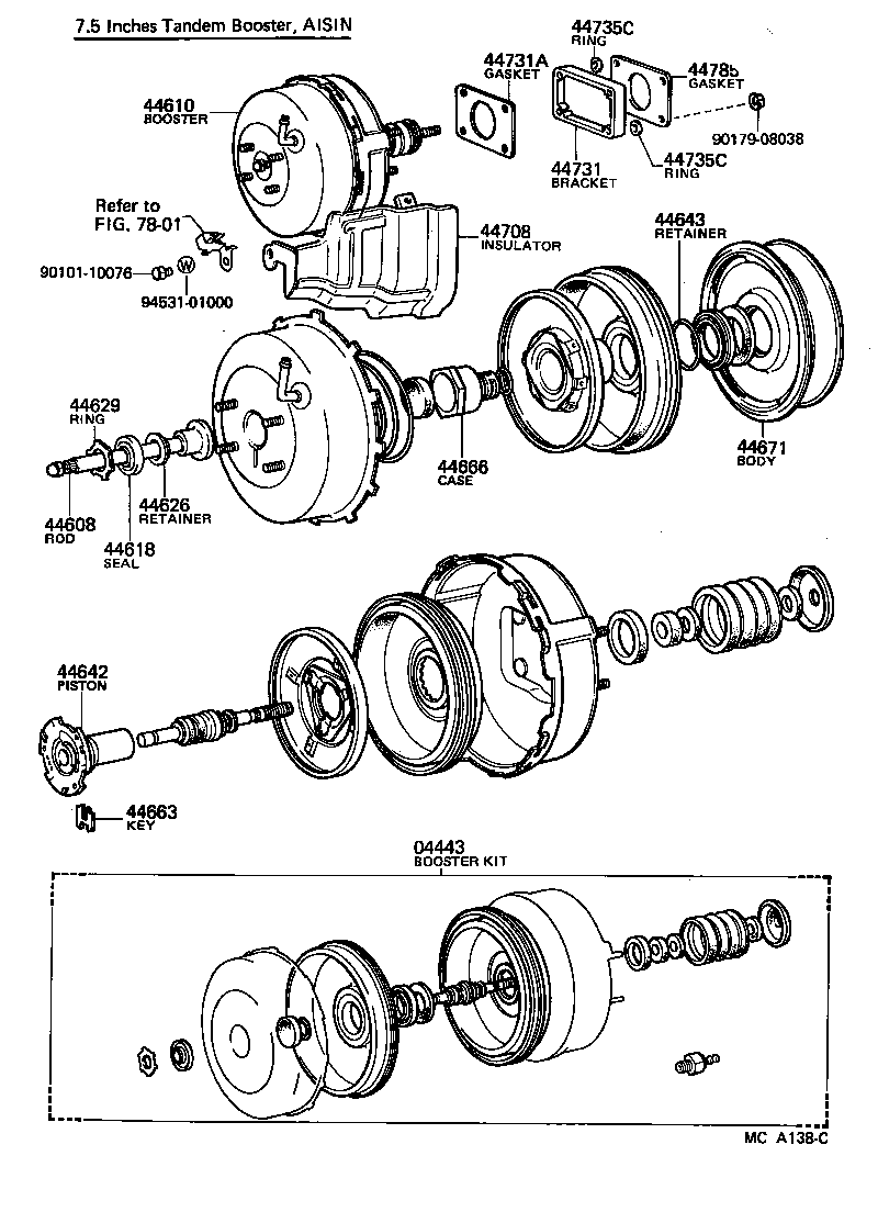 44779-30060 HOSE, UNION TO CONNECTOR product image