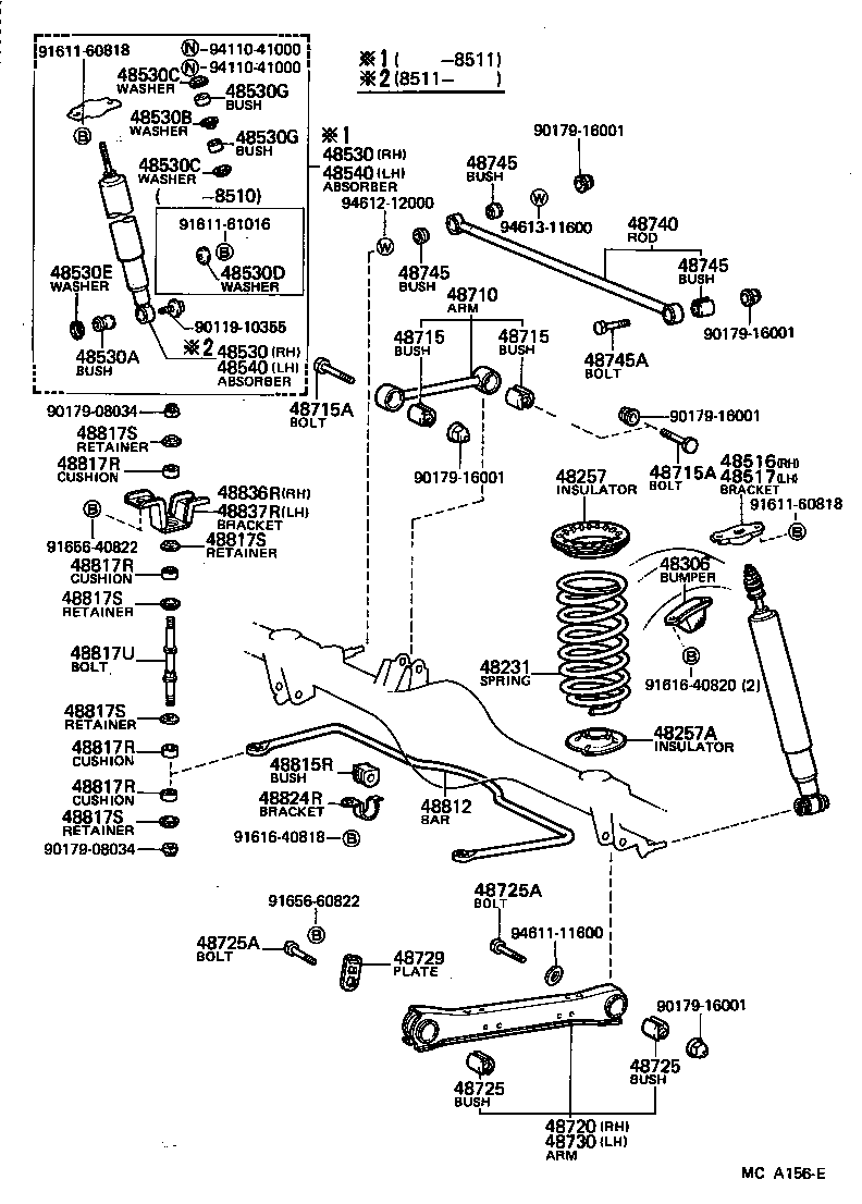 48231-30430 SPRING, COIL, REAR product image
