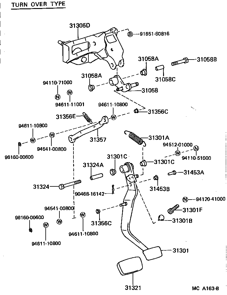 31482-30220 TUBE, CLUTCH RELEASE CYLINDER TO FLEXIBLE HOSE product image