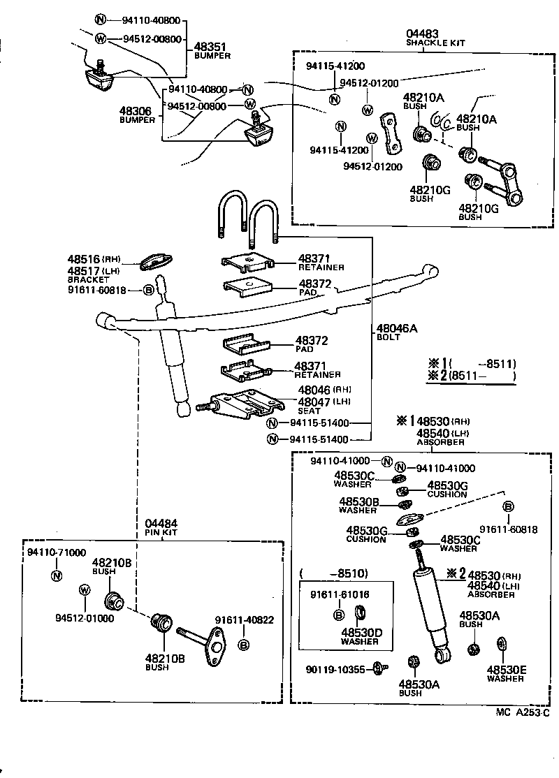 48231-30430 SPRING, COIL, REAR product image