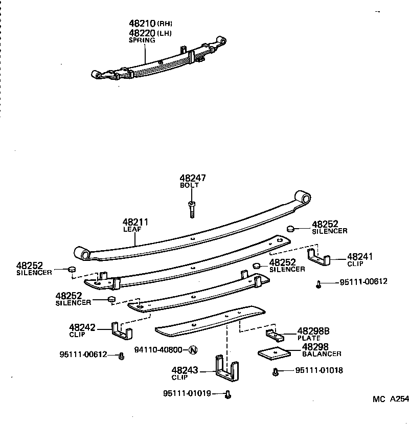 48231-30430 SPRING, COIL, REAR product image