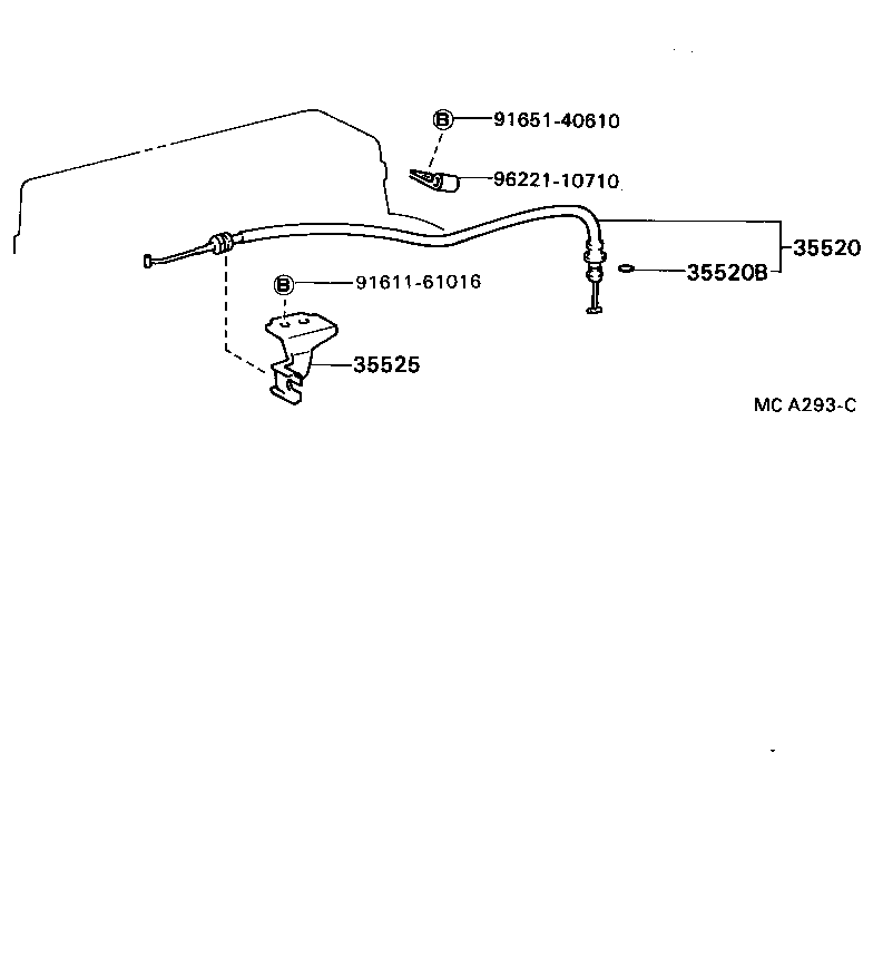 35501-35010 ROD, PARKING LOCK product image