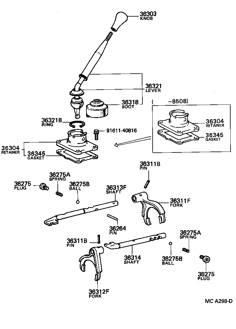 33555-35200 BOOT, TRANSFER FRONT DRIVE SHIFT product image