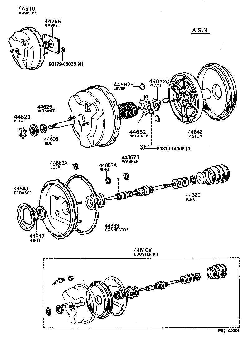 44774-14010 HOSE, UNION TO CONNECTOR TUBE product image