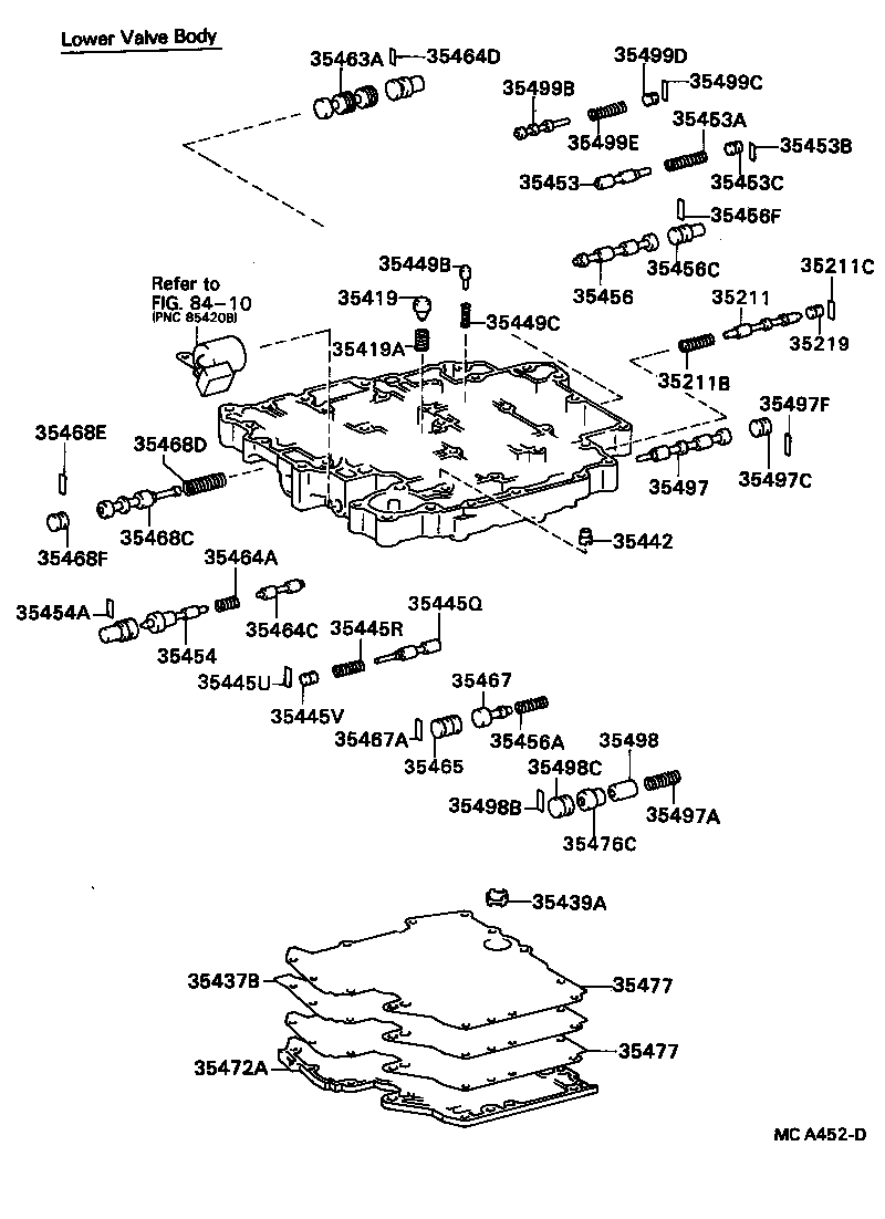 35410-20140 BODY ASSY, TRANSMISSION VALVE product image