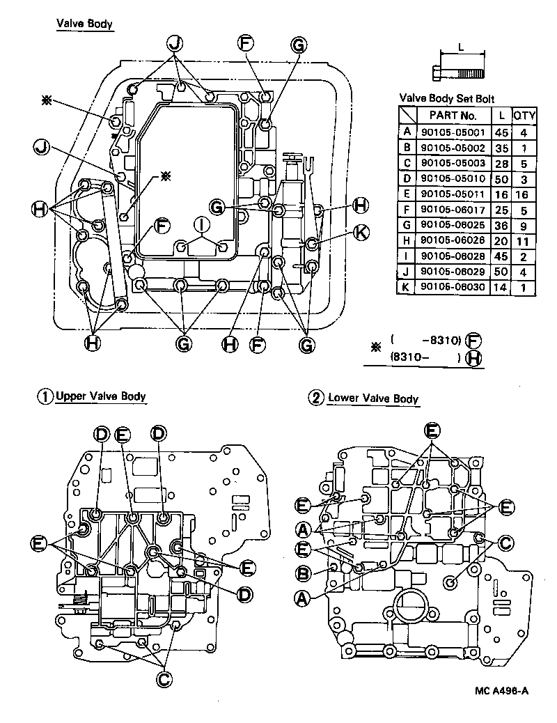 35432-20120 PLATE, VALVE BODY, NO.1 product image