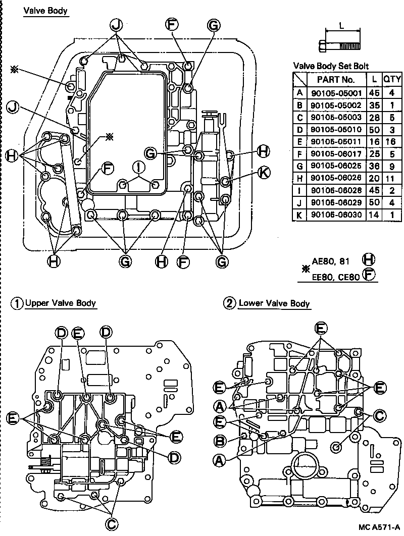 35432-12080 PLATE, VALVE BODY, NO.1 product image