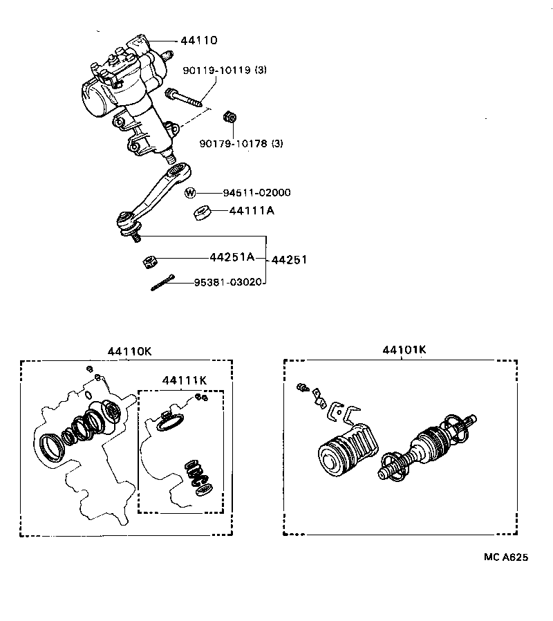 45025-12090 COVER, STEERING COLUMN HOLE product image