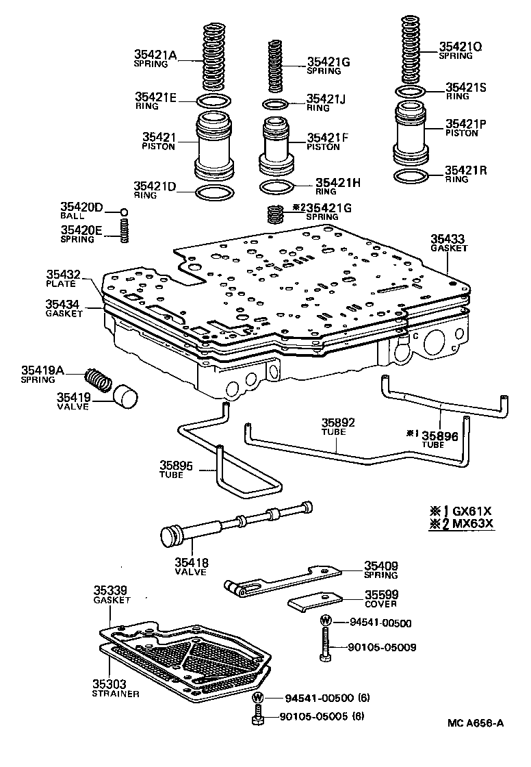 35339-30050 GASKET, OIL STRAINER product image