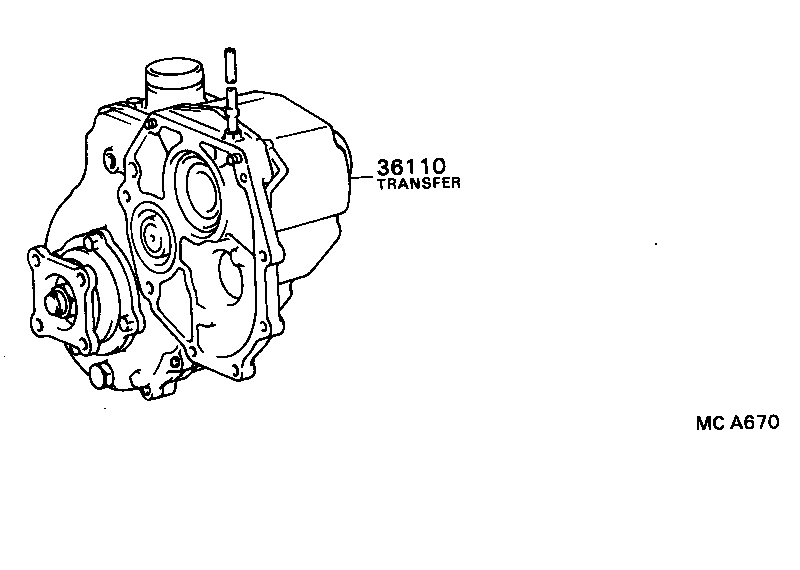 36120-87606 TRANSFER ASSY product image