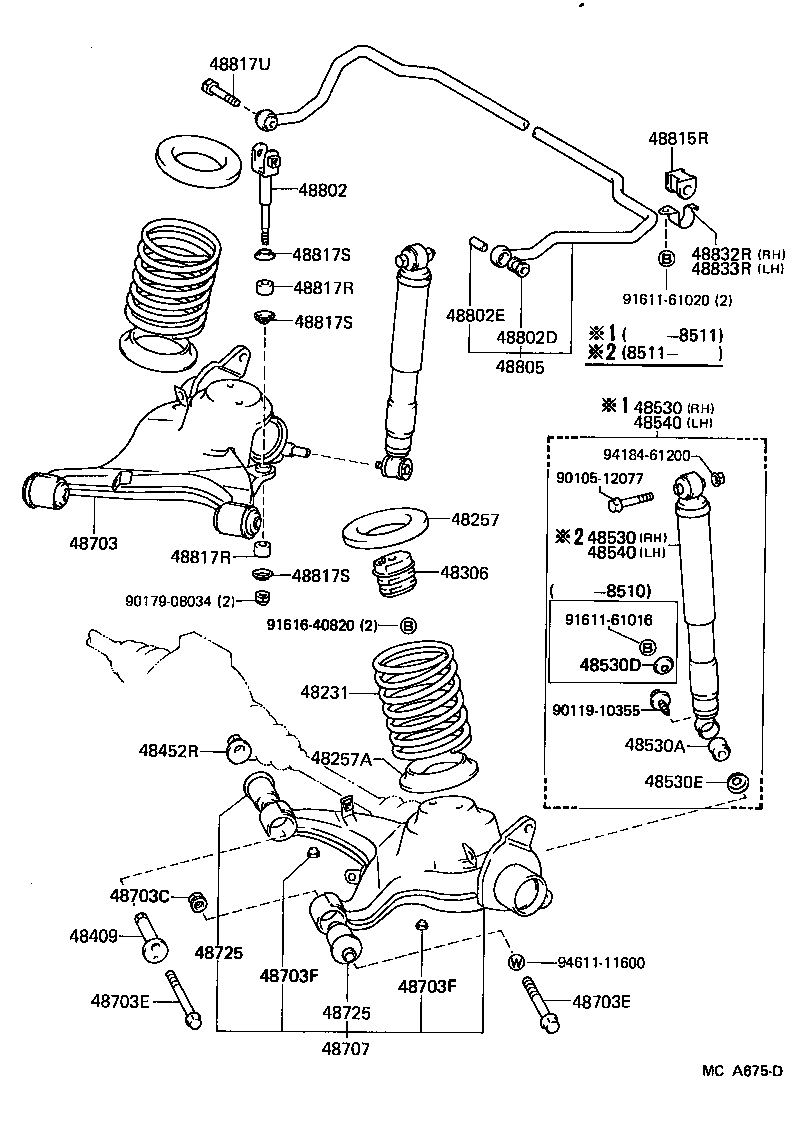 90105-12078 BOLT(FOR REAR SUSPENSION ARM) product image