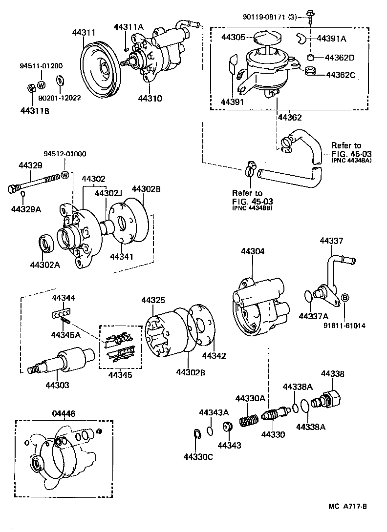 44320-26040 PUMP ASSY, VANE product image