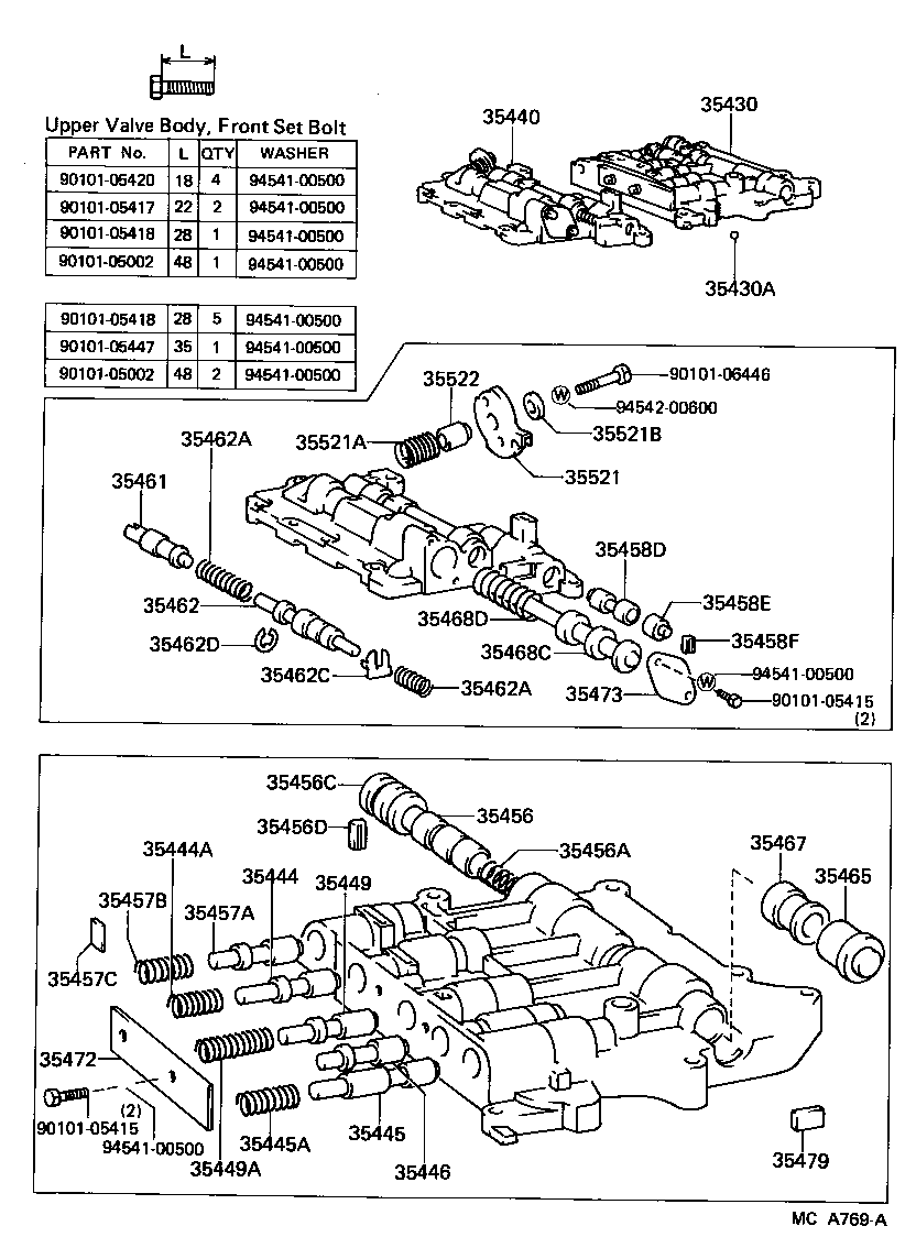 35420-26110 BODY ASSY, LOWER VALVE product image