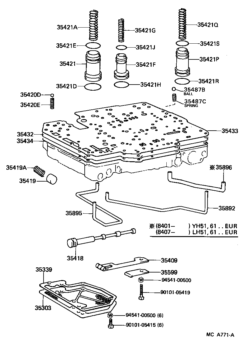 35420-26110 BODY ASSY, LOWER VALVE product image