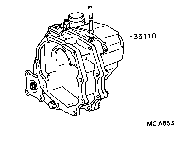 36110-87670 TRANSFER ASSY product image