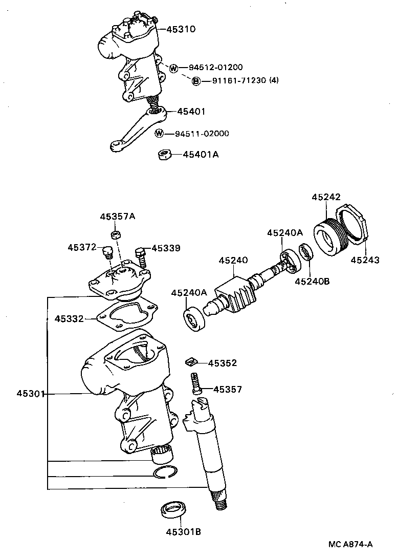 04044-87601 WARM KIT, POWER STEERING product image