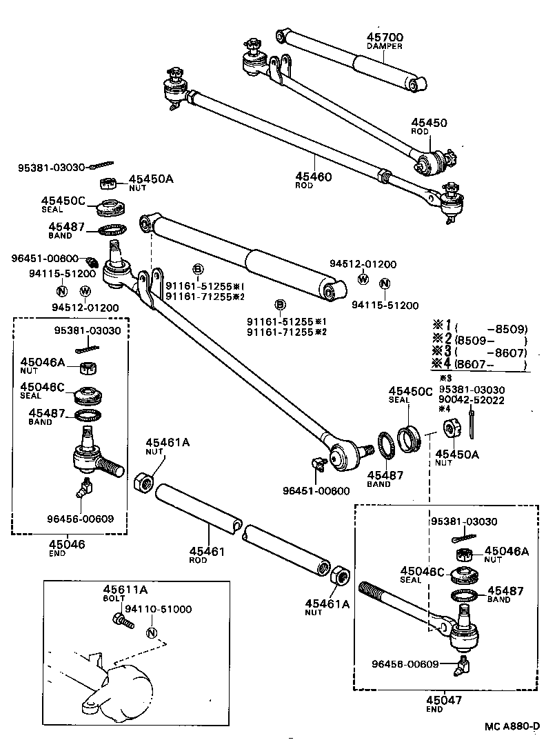 04044-87601 WARM KIT, POWER STEERING product image