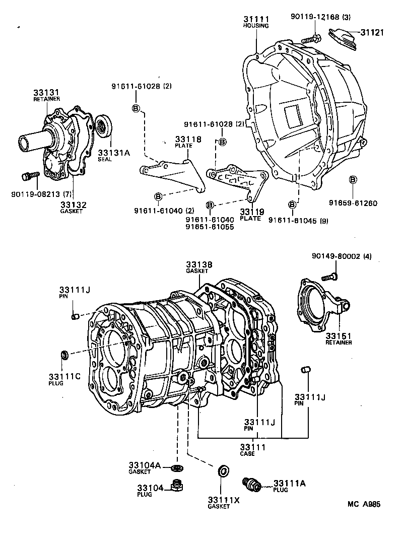 33118-22060 PLATE, STIFFENER, RH(MTM) product image
